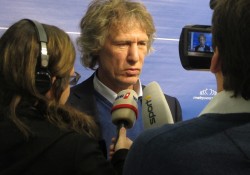 Das Medieninteresse war für Bochumer Verhältnisse riesig als Gertjan Verbeek kurz vor Weihnachten 2014 vorgestellt wurde.